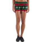 Christmas Time Pattern Christmas Ornament Yoga Shorts