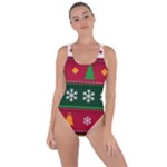 Christmas Time Pattern Christmas Ornament Bring Sexy Back Swimsuit