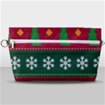 Christmas Time Pattern Christmas Ornament Handbag Organizer