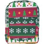 Christmas Time Pattern Christmas Ornament Full Print Backpack