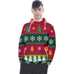 Christmas Time Pattern Christmas Ornament Men s Pullover Hoodie