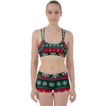 Christmas Time Pattern Christmas Ornament Perfect Fit Gym Set