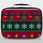 Christmas Time Pattern Christmas Ornament Full Print Lunch Bag