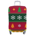 Christmas Time Pattern Christmas Ornament Luggage Cover (Medium)