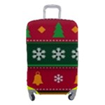 Christmas Time Pattern Christmas Ornament Luggage Cover (Small)