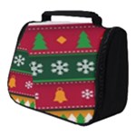 Christmas Time Pattern Christmas Ornament Full Print Travel Pouch (Small)