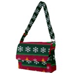 Christmas Time Pattern Christmas Ornament Full Print Messenger Bag (S)