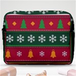 Christmas Time Pattern Christmas Ornament Make Up Pouch (Large)