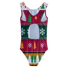 Kids  Cut-Out Back One Piece Swimsuit 