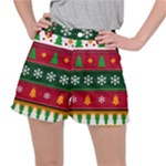 Christmas Time Pattern Christmas Ornament Women s Ripstop Shorts