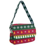 Christmas Time Pattern Christmas Ornament Courier Bag