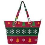 Christmas Time Pattern Christmas Ornament Full Print Shoulder Bag