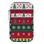 Christmas Time Pattern Christmas Ornament Waist Pouch (Small)