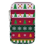 Christmas Time Pattern Christmas Ornament Waist Pouch (Large)