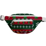 Christmas Time Pattern Christmas Ornament Fanny Pack