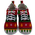 Christmas Time Pattern Christmas Ornament Mens Athletic Shoes