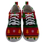 Christmas Time Pattern Christmas Ornament Women Athletic Shoes