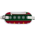 Christmas Time Pattern Christmas Ornament Rounded Waist Pouch