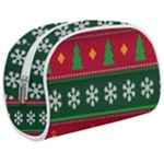 Christmas Time Pattern Christmas Ornament Make Up Case (Medium)