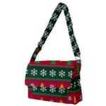 Christmas Time Pattern Christmas Ornament Full Print Messenger Bag (M)