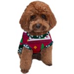 Christmas Time Pattern Christmas Ornament Dog T-Shirt