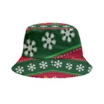 Christmas Time Pattern Christmas Ornament Inside Out Bucket Hat