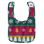 Christmas Time Pattern Christmas Ornament Baby Bib