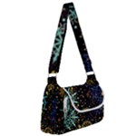 Gold Teal Snowflakes Gold Abstract Christmas Multipack Bag