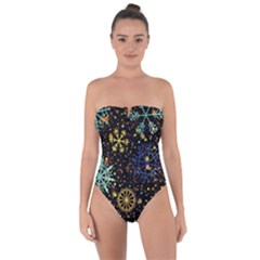 Tie Back One Piece Swimsuit 