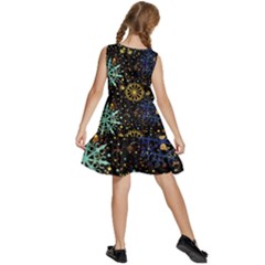 Kids  Sleeveless Tiered Mini Dress 