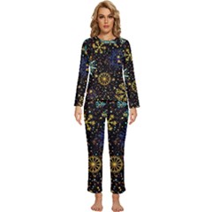 Womens  Long Sleeve Lightweight Pajamas Set 