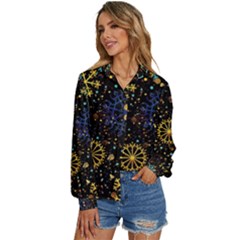 Women s Long Sleeve Button Up Shirt 