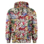 Pattern Kitten Christmas Men s Core Hoodie