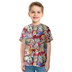 Kids  Sport Mesh T-Shirt 