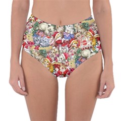 Reversible High-Waist Bikini Bottoms 