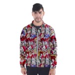 Pattern Kitten Christmas Men s Windbreaker