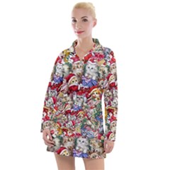 Women s Long Sleeve Casual Dress 