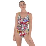 Pattern Kitten Christmas Bring Sexy Back Swimsuit