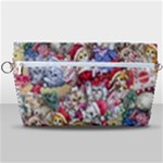 Pattern Kitten Christmas Handbag Organizer