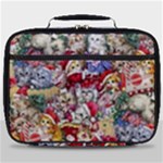 Pattern Kitten Christmas Full Print Lunch Bag