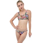 Pattern Kitten Christmas The Little Details Bikini Set