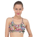 Pattern Kitten Christmas Basic Training Sports Bra