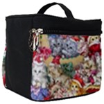 Pattern Kitten Christmas Make Up Travel Bag (Big)