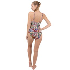 High Neck One Piece Swimsuit 