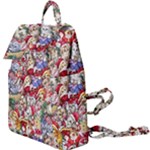 Pattern Kitten Christmas Buckle Everyday Backpack