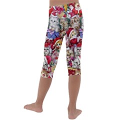 Kids  Lightweight Velour Capri Leggings  