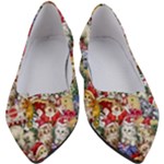 Pattern Kitten Christmas Women s Block Heels 