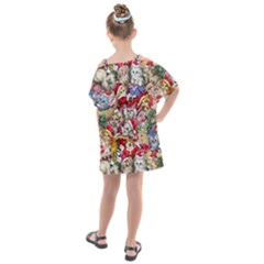 Kids  One Piece Chiffon Dress 