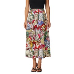 Classic Midi Chiffon Skirt 