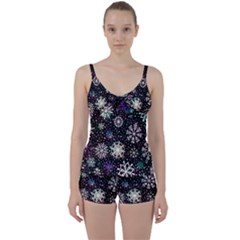 Tie Front Two Piece Tankini 